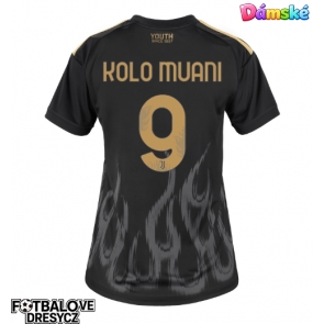 Juventus Randal Kolo Muani #9 Dámské Alternativní Dres 2026-27 Krátký Rukáv